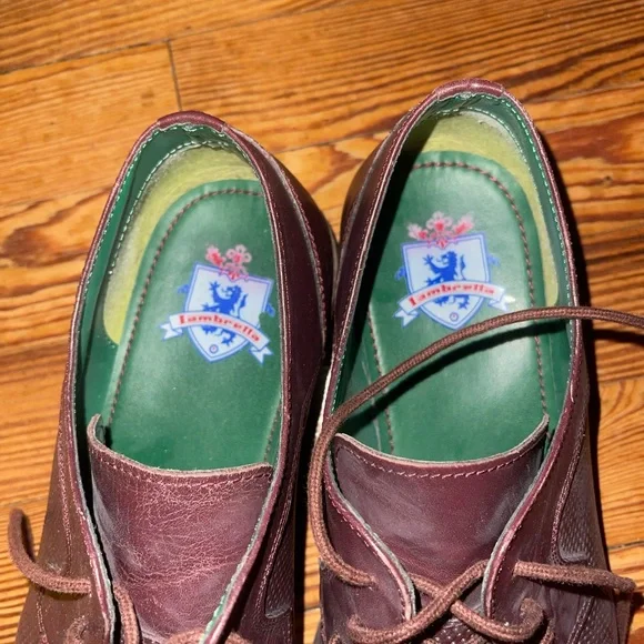 Lambretra US 10.5 Brown Oxford Shoe - Picture 3 of 5